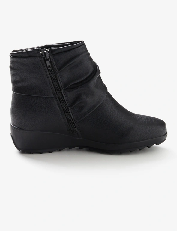 Riversoft Bree Bow Zip Wedge Boot, hi-res image number null