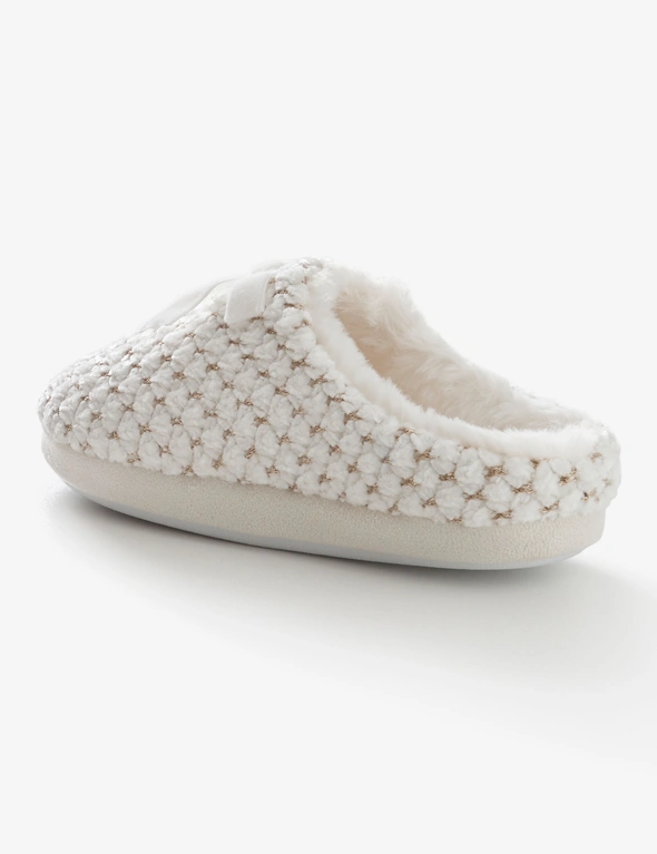 Rivers Katie Chenille Plush Mule Slipper, hi-res image number null