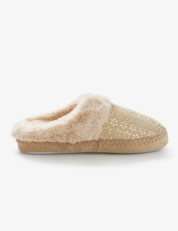 Rivers Tyla Plush Lined Slipper Scuff, hi-res image number null