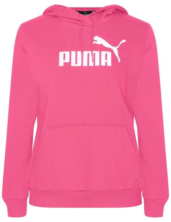 Puma Long Sleeve Logo Hoodie Top, hi-res image number null