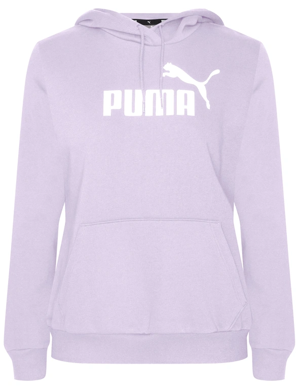 Puma Long Sleeve Logo Hoodie Top, hi-res image number null