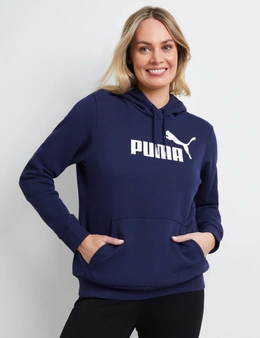 Puma Long Sleeve Logo Hoodie Top