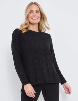 Rivers Pompom Cable Jumper