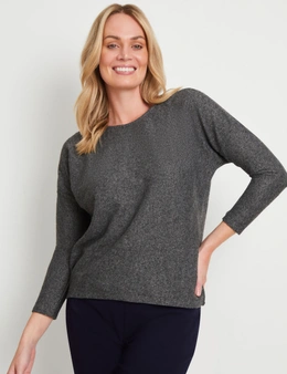Rivers Long Sleeve Soft Touch Ribbed Top