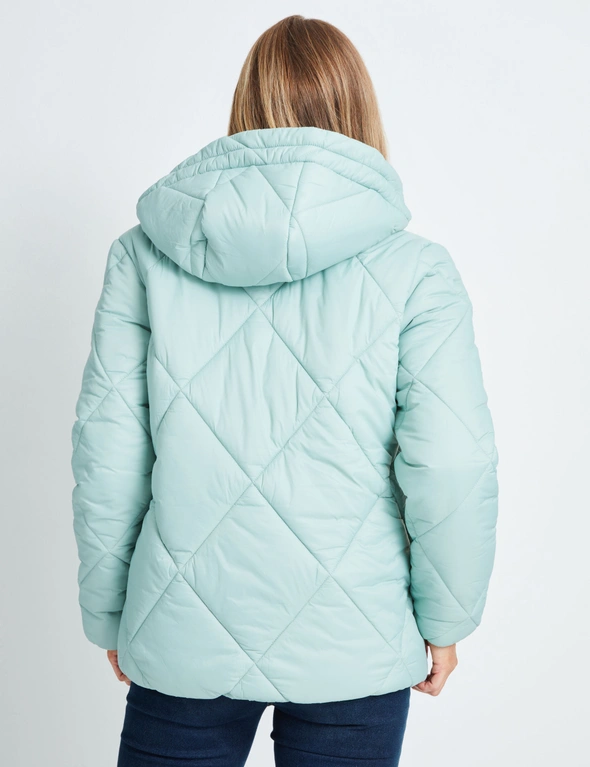 Rivers Large Diamond Quilted Padded Jacket, hi-res image number null