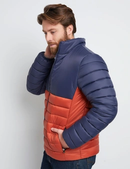 RIVERS TWO TONE PUFFER JACKET