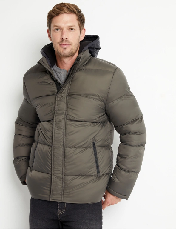 Rivers Military Puffer Jacket, hi-res image number null