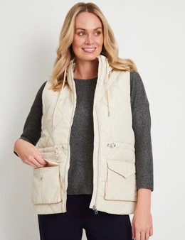 Rivers Quilted Patch Pocket Vest