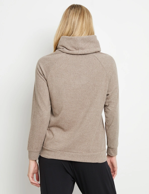 Rivers Fluffy Cowl Neck Sweatshirt, hi-res image number null