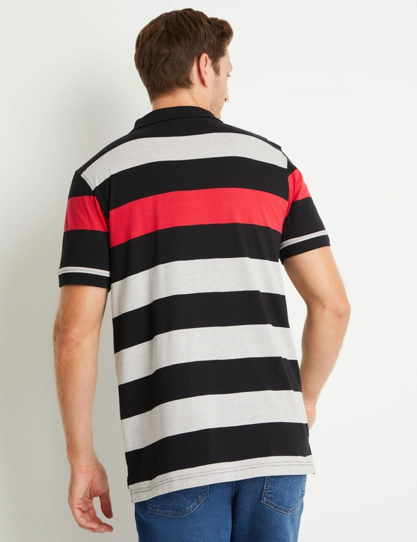 Rivers Jersey Stripe Polo, hi-res image number null