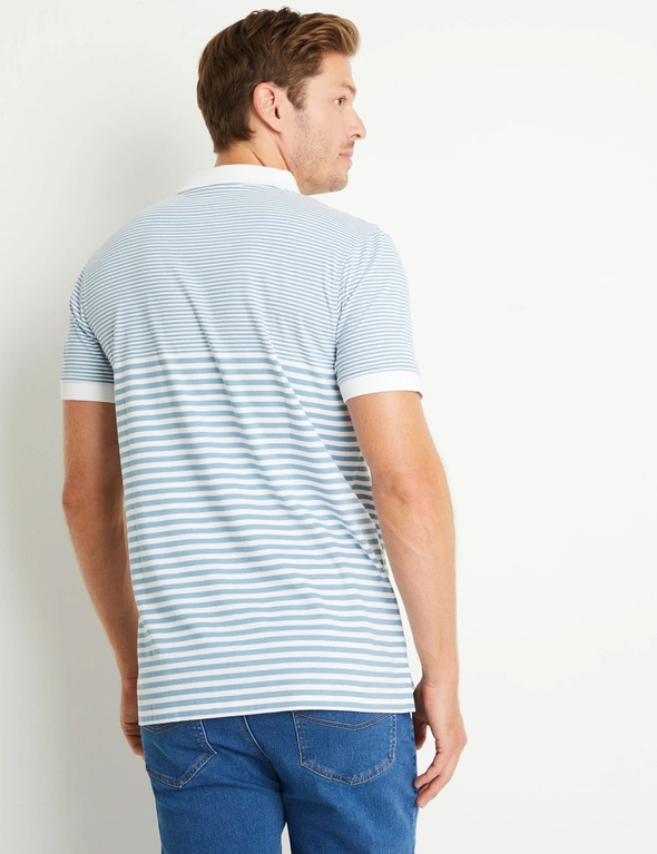 Rivers Jersey Stripe Polo, hi-res image number null