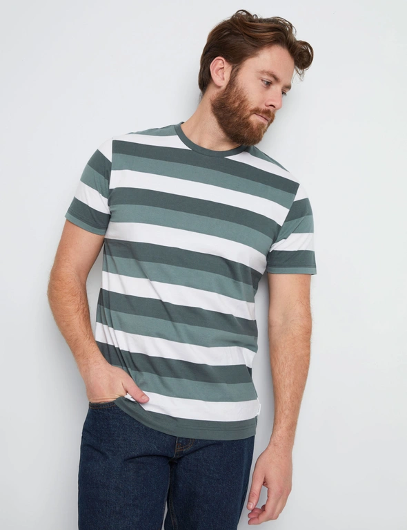 Rivers Short Sleeve Stripe T-Shirt | Rivers Australia