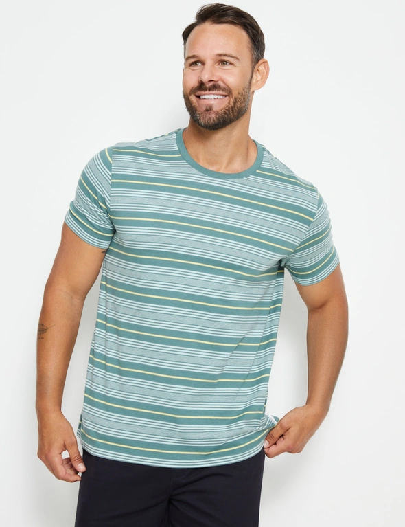 Rivers Short Sleeve Stripe T-Shirt, hi-res image number null