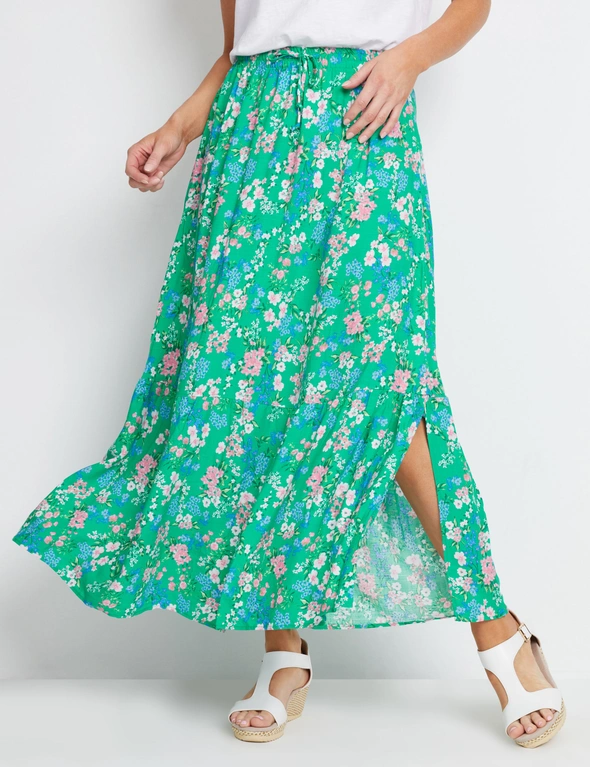 Rivers Linen Look Maxi Skirt, hi-res image number null