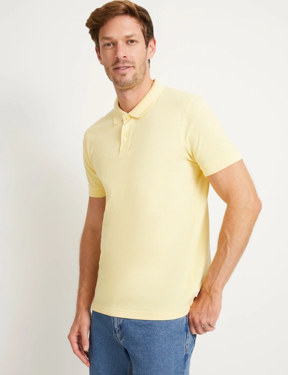 Rivers Short Sleeve Plain Pique Polo, hi-res image number null