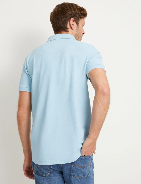 Rivers Short Sleeve Plain Pique Polo, hi-res image number null