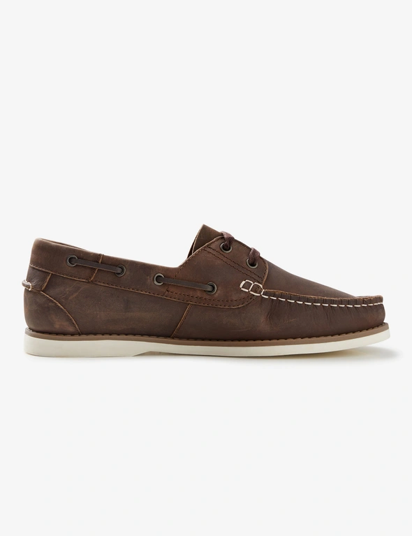 Rivers Crofton Leather Boat Shoe, hi-res image number null