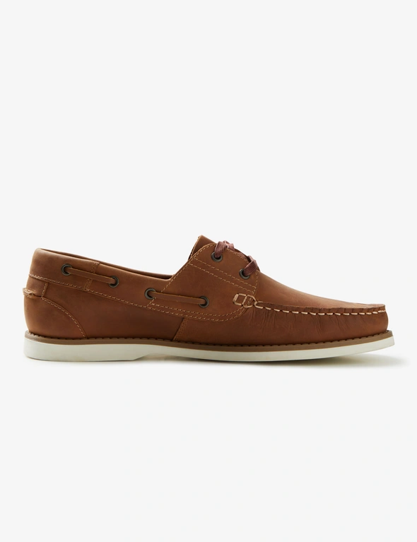 Rivers Crofton Leather Boat Shoe, hi-res image number null