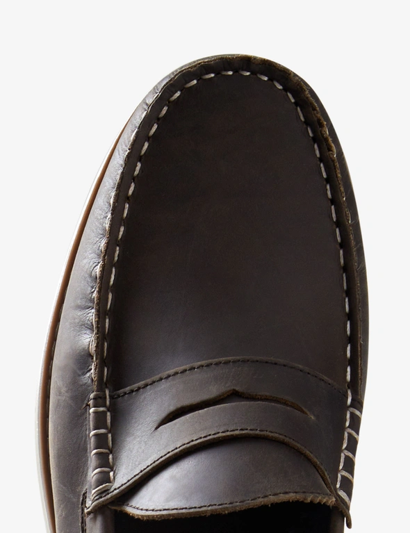 Rivers Cosimo Leather Mocassin Slip On, hi-res image number null