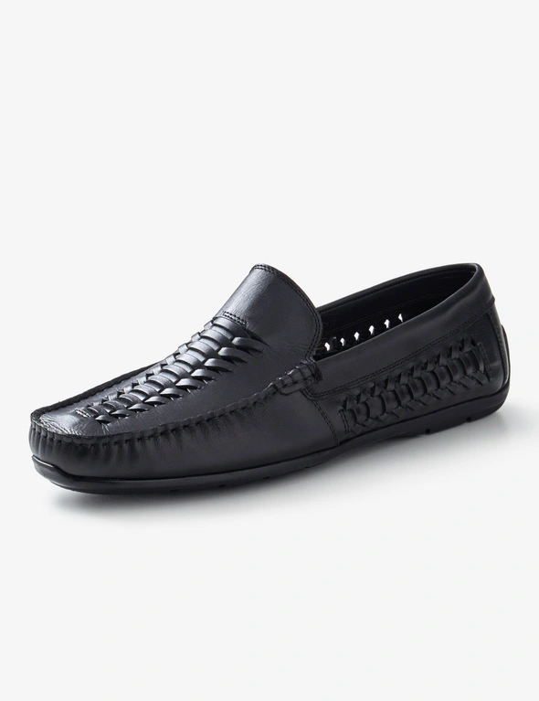 Rivers Constantine Leather Mocassin Slip On, hi-res image number null