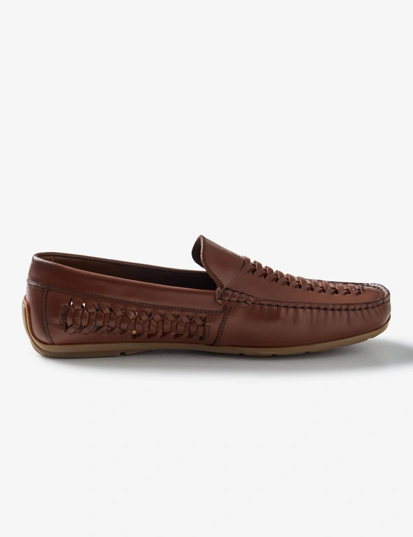 Rivers Constantine Leather Mocassin Slip On, hi-res image number null