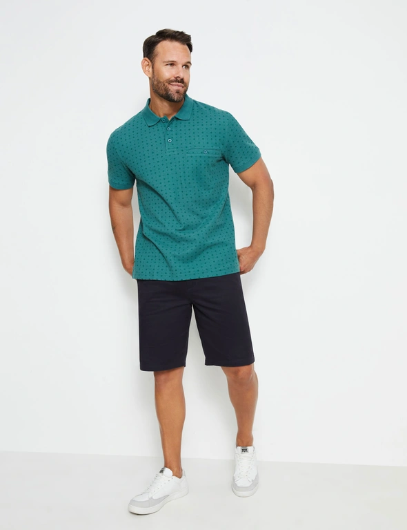 Rivers Single Pocket Pique Polo, hi-res image number null