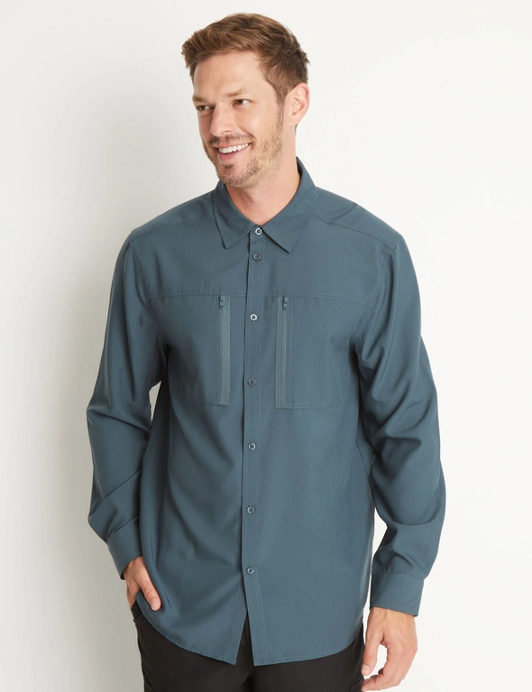 Rivers-Tex Long Sleeve Outdoor Fishing Shirt, hi-res image number null