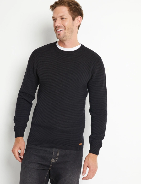 Rivers Cotton Textured Jumper, hi-res image number null