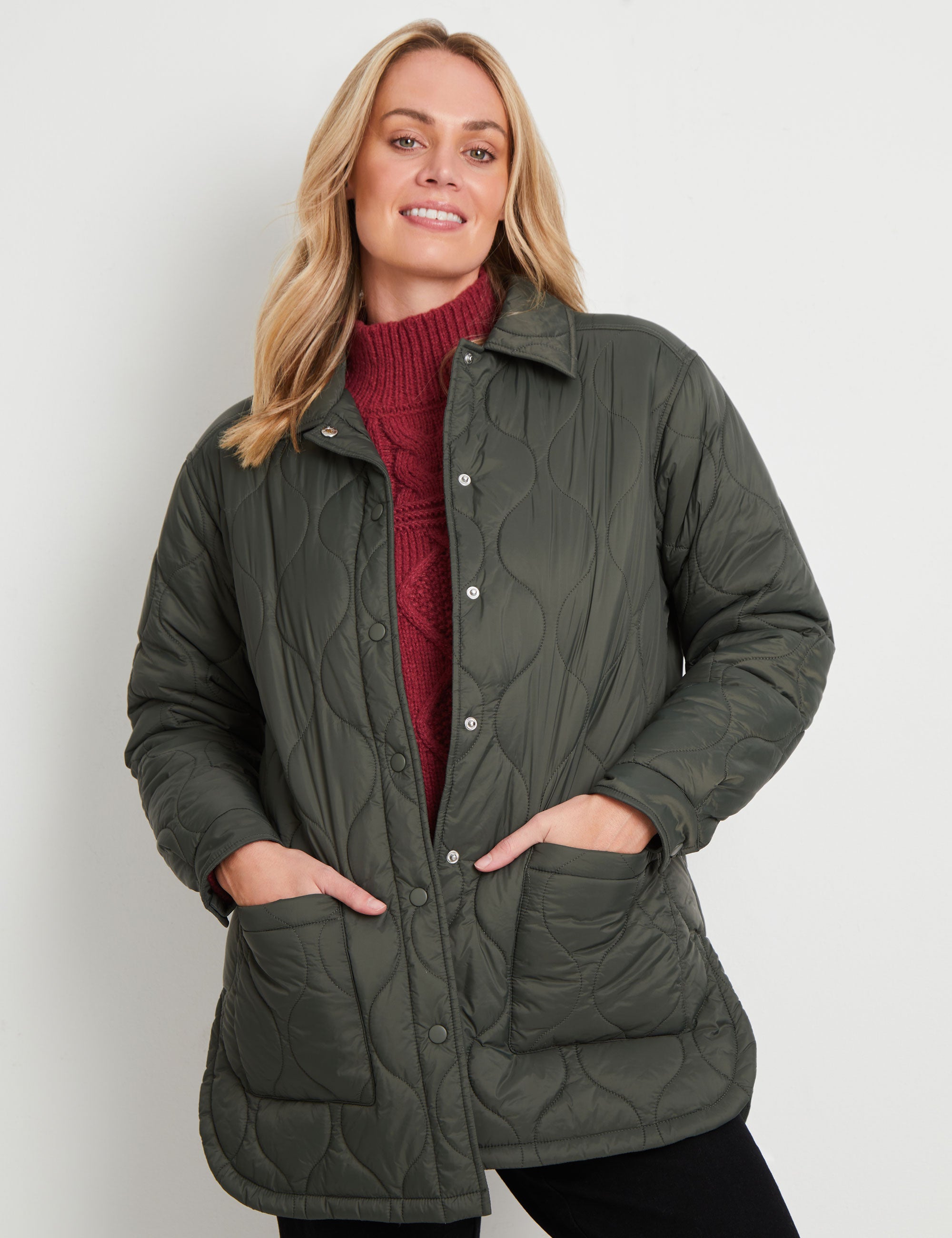 Rivers Snap Front Puffer Jacket | Crossroads