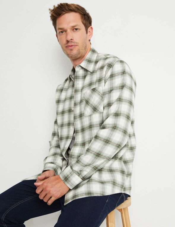 Rivers Long Sleeve Flannel Shirt | Rivers Australia