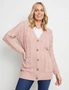 Rivers Cable Front Cardigan, hi-res