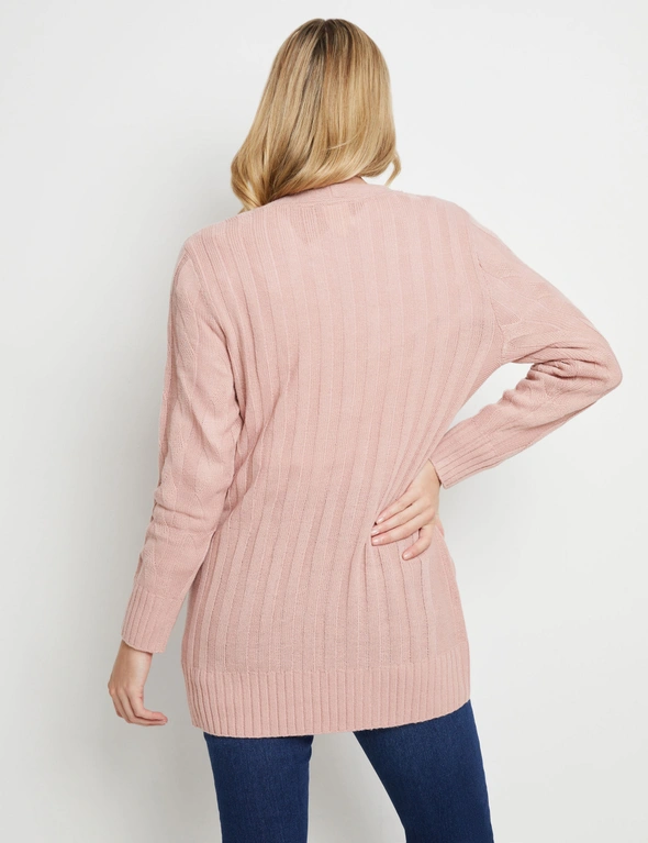 Rivers Cable Front Cardigan, hi-res image number null