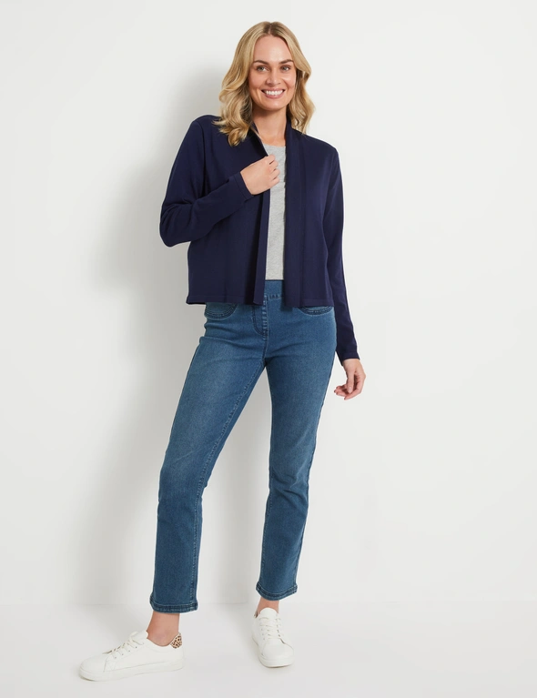 Rivers Edge To Edge Waist Length Cardigan, hi-res image number null