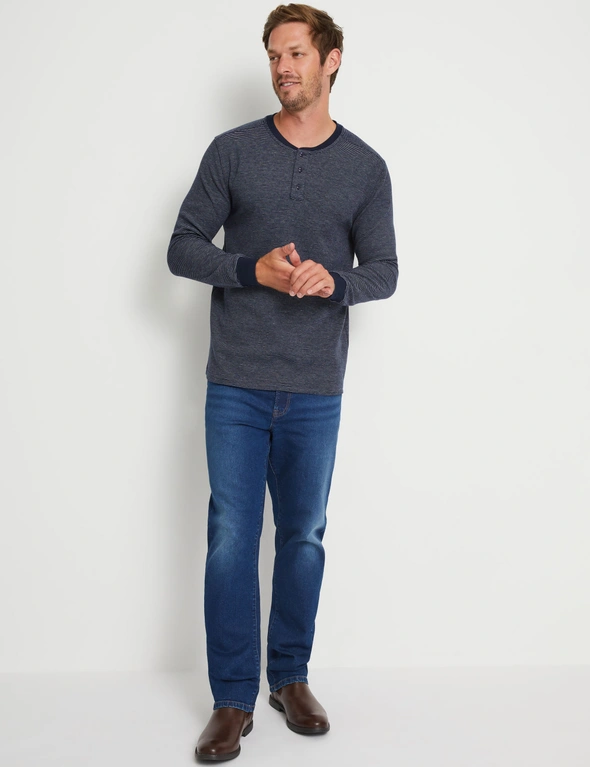 Rivers Long Sleeve Henley Tee, hi-res image number null
