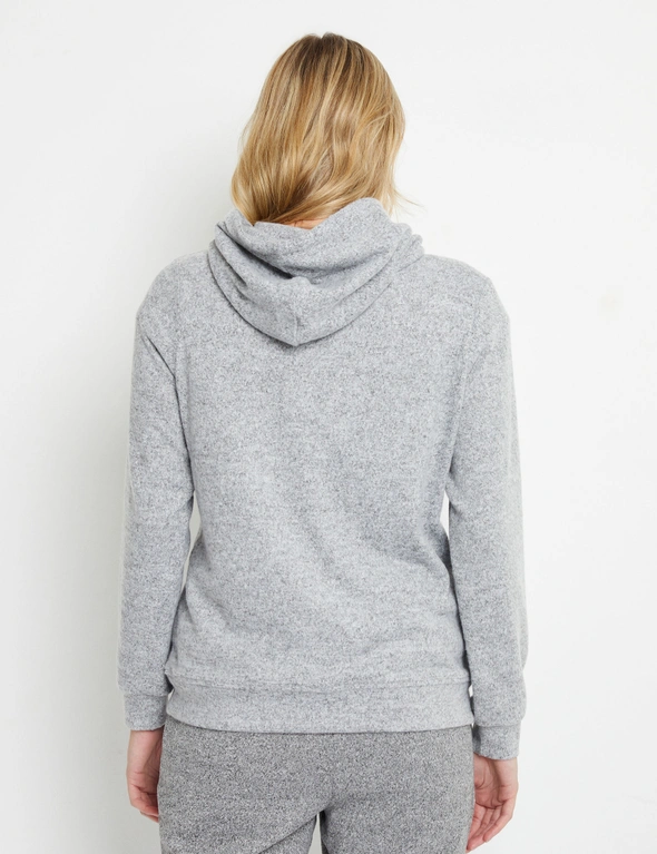 Rivers Leisure Fluffy Zip Front Hoodie, hi-res image number null