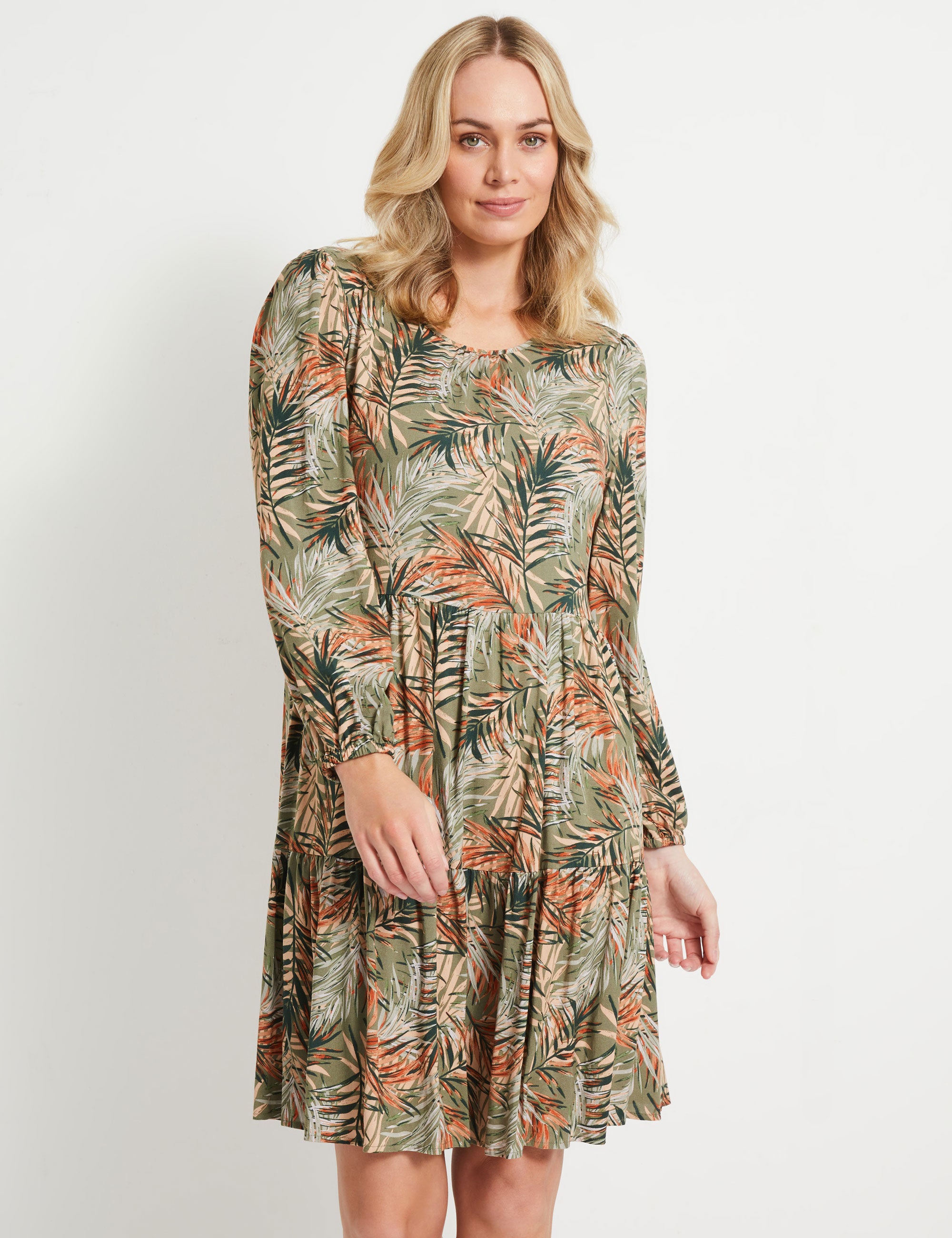 Rivers Long Sleeve Tiered Dress | Rivers Australia