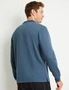 Rivers Long Sleeve Brushed Jersey 1/4 Zip Polo, hi-res