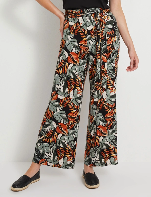 Rivers Wide Leg Pant With Tie, hi-res image number null