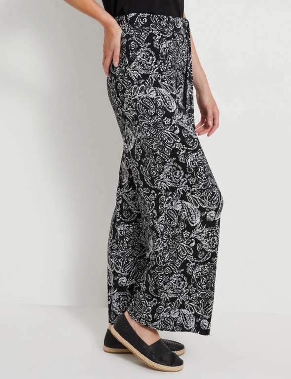 Rivers Wide Leg Pant With Tie, hi-res image number null