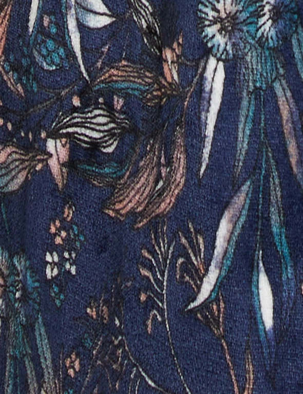 Rivers Womens Printed Tie Robe, hi-res image number null