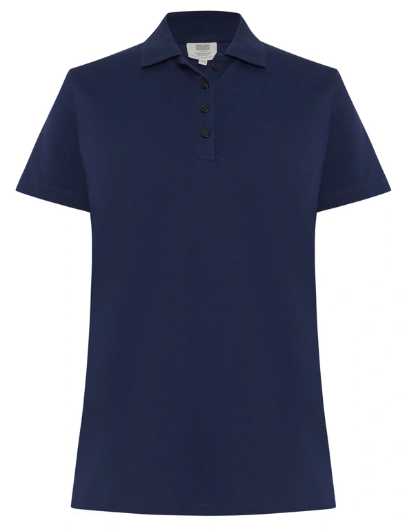 Rivers Short Sleeve Cotton Blend Polo, hi-res image number null