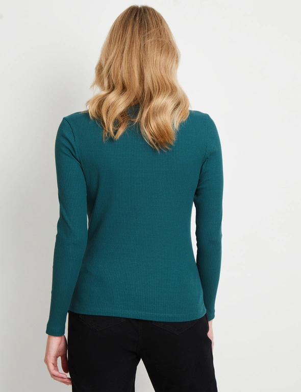 Rivers Long Sleeve High Neck Top, hi-res image number null