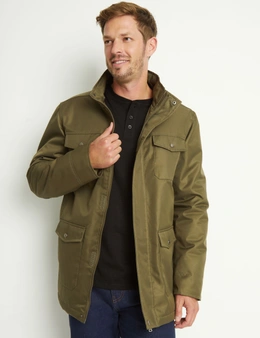 Rivers Cotton Blend Military Anorak