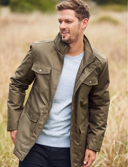 Rivers Cotton Blend Military Anorak