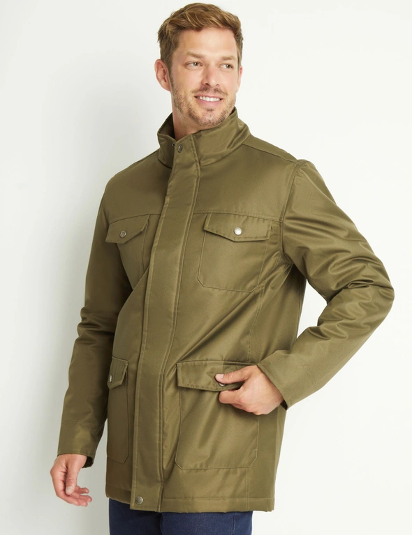 Rivers Cotton Blend Military Anorak, hi-res image number null