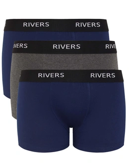 Rivers Underwear 3 Pack Boxer Briefs