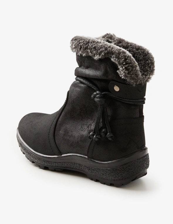 Riversoft Gemma Faux Fur Ankle Boot, hi-res image number null