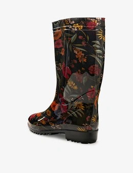Rivers Mid Height Printed Gumboot Romantic 2