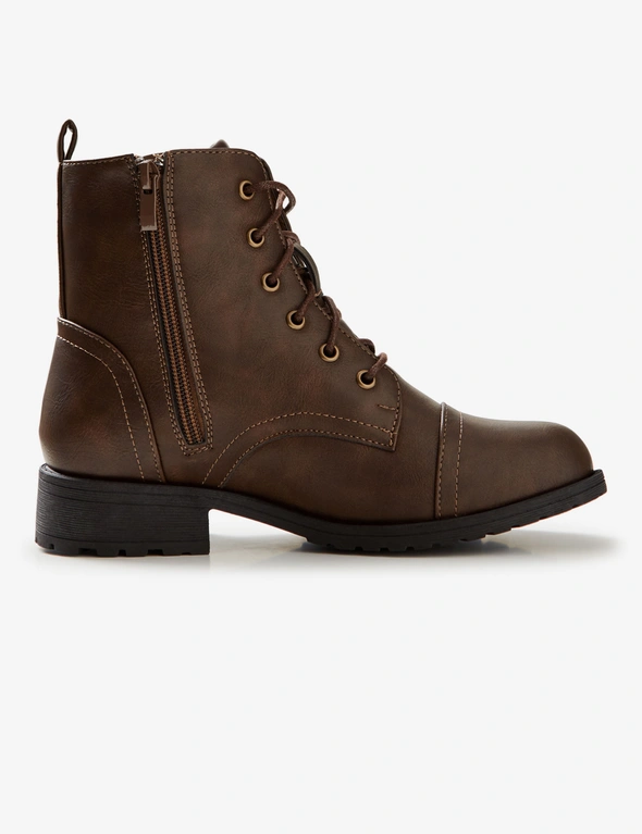 Riversoft Greta Military Ankle Boot, hi-res image number null