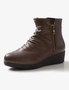 Riversoft Gamaka Ruched Wedge Boot, hi-res